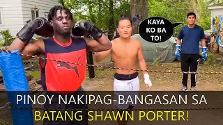 Pinoy Walang Takot na Hinarap ang Mala-Shawn Porter kung Humataw!