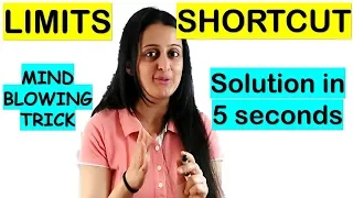 LIMITS SHORTCUT TRICK- SOLVE LIMIT OF A RADICAL IN 5 SECONDS /JEE/EAMCET/NDA/CET- TRICK