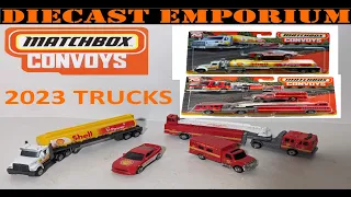 2023 Matchbox Convoys - Mega Ton Fire Truck & Western Star 49X Shell Tanker