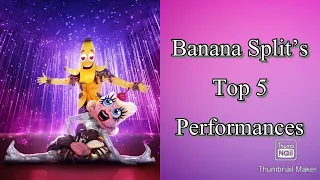 Banana Split’s Top 5 Best Performances | Masked Singer | SEASON 6