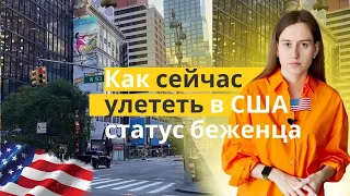 Как сейчас улететь в США | Статус беженца | Гуманитарная виза для украинцев и граждан других стран