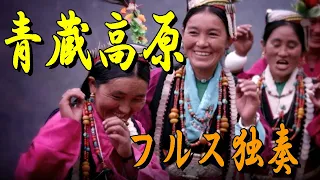 0087「青蔵高原」　中国で人気の曲　フルス　葫芦絲　ひょうたん笛　hulusi