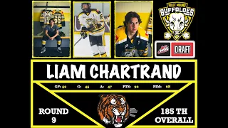Liam Chartrand WHL Draft Recap Video