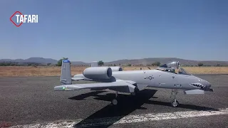 Freewing A-10 THUNDERBOLT II Super Scale Twin 80mm EDF Jet PNP:  FLIGHT TEST (Motion RC)