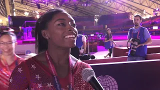 Simone Biles - Interviews - 2018 World Championships - Women’s Team Final