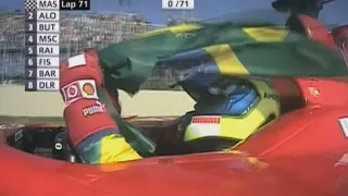 Brazilian Flag in F1 - But if you close your eyes