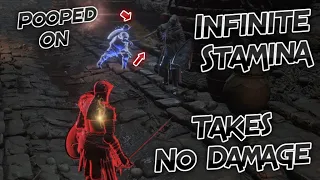 Dark Souls 3: Hacker That Can't be Damaged & Has Infinite Stamina "I Like These Odds"