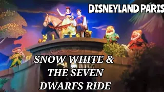 Snow White & the Seven Dwarfs Ride POV at Disneyland Paris 2023 (Blanche-Neige et les Sept Nains) 4K
