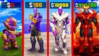 Upgrading $1 Thanos to $1,000,000,000 Thanos in GTA 5 !