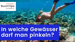 In welche Gewässer darf man pinkeln?