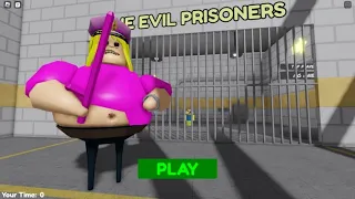 POLICE GIRL PRISON RUN (First Person Obby!) #roblox #scaryobby