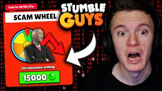 SPINNING THE *SCAM* WHEEL IN STUMBLE GUYS!