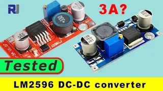 LM2596 2v-37V  3A Voltage Step Down converter Module Tested/Reviewed