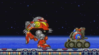 The Death Egg Robot Vs All Sonic Advance 2's Boss (XX Zone) Sprite animation