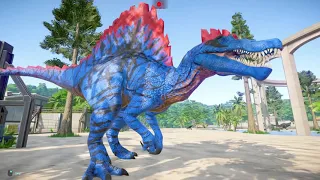 Mosasaurus Evolution Dinosaur Hunting Monster Godzilla x Kong Jurassic World Dominion Triceratop