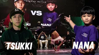 Tsukki vs NaNa Powermove battle UBG Korea #tsukki #nana #powermove #의정부배틀 #breaking