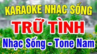 Karaoke Liên Khúc Nhạc Sống Tone Nam Hải Ngoại Bài Hay | Cảm Ơn | Qua Cơn Mê