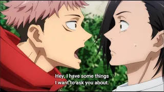 Itadori First Time Meeting Yoshino Junpei - Jujutsu Kaisen