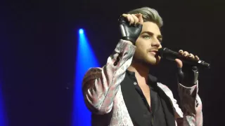 Adam Lambert Original High Tour (Chicago) - Speech