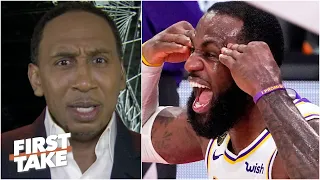 Stephen A. refuses to be labeled as a 'LeBron hater' | First Take