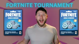 FORTNITE TOURNAMENT!!! WIN V-BUCKS OR LOSE WITH TEARS