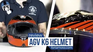 AGV K6 motorcycle helmet review | FortaMoto.com