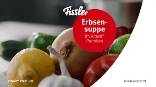 Erbsensuppe in Fisslers Vitavit® Premium Schnellkochtopf