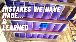 Spray Foam Insulation Experience = Making Mistakes | What we learned..