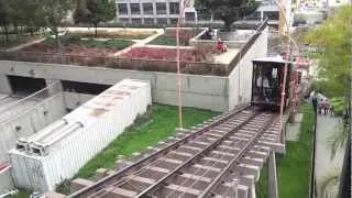 A Ride Down the Angels Flight Funicular Railway, Los Angeles