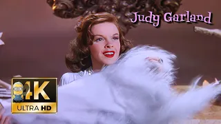 Judy Garland AI 4K Enhanced ⭐UHD⭐ - A Great Lady Has An Interview 1945