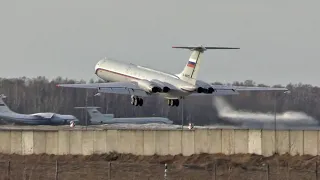 Ил-62, Ту-134 и Ан-148 / Чкаловский 2022