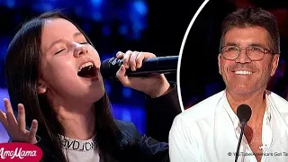 Thirteen-Year-Old Daneliya Tuleshova Sings "Tears of Gold" by Faouzia - America's Got Talent 2020