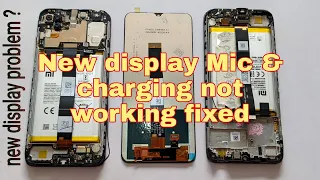 Mi POCO c3, mi 9a, mi 9c New display Mic and charging problem solution | mi poco New display problem