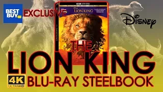 The Lion King (2019) 4K Ultra HD Steelbook Unboxing | Best Buy Exclusive (4K Video)