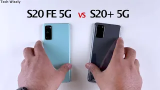 SAMSUNG S20 FE 5G vs S20+ 5G | SPEED TEST