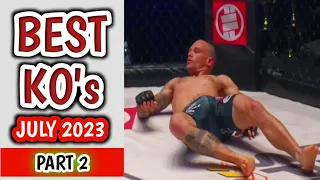 MMA & Boxing Knockouts, Best Of July 2023 | Part 2