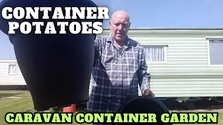 Grow Container Potatoes Full Time Caravan Life