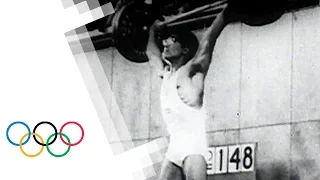 Tommy Kono Wins 3rd Successive Weightlifting Gold  - Helsinki 1952 Olympics