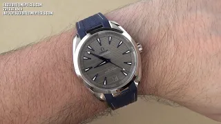 Omega Seamaster Aqua Terra 150M Co-axial Master Chronometer 220.12.41.21.06.001 Watch Review