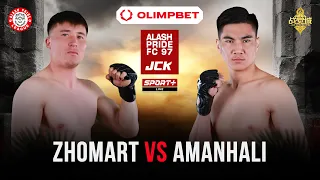 Amanhali Gemingbayi vs Zhanabay Zhomart  | Alash Pride FC 97