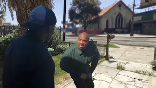 Real life Lamar roasts Franklin inside GTA V