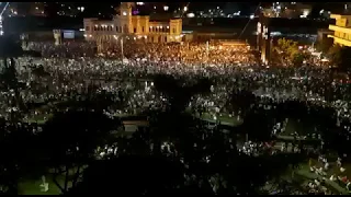 Correria após show da cantora Marília Mendonça, em BH