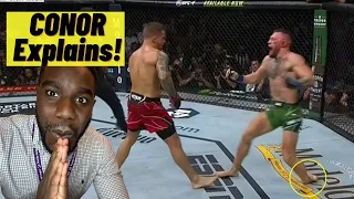 CONOR MCGREGOR REACTS to his loss at UFC 264 v Poirier - Doctor explains broken ankle injury UPDATE