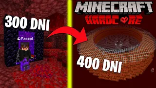 Przeżyłem 400 dni na Minecraft Hardcore!