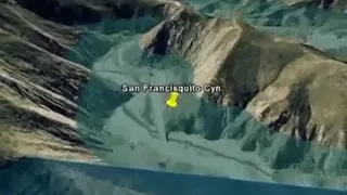 A bird's eye view of the St  Francis Dam disaster  Francis Dam disaster