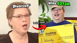 Wife Divorces Man and he WINS $273 Million Lottery 1 day later