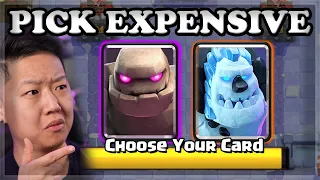 Picking Expensive Cards