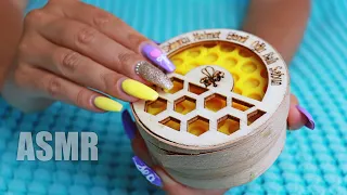 ASMR SOAP Honey Satisfying TAPPING Long Nails Whisper | АСМР МЫЛО Медовое Резка Таппинг 100% МУРАШКИ