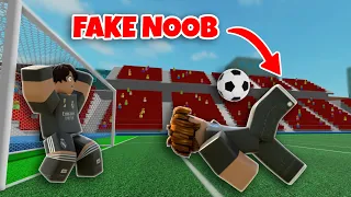 Fake Noob DOMINATES in Touch Football... (Roblox)