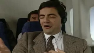 On a Plane | Funny Clip | Mr. Bean Official